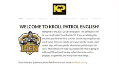 Desktop Screenshot of krollpatrol.com